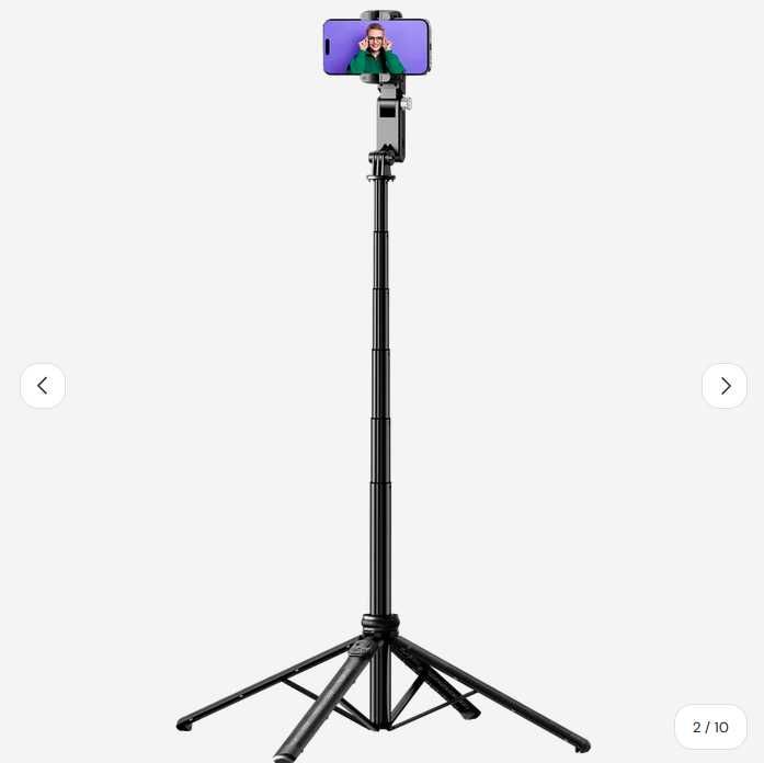 Stativ foto AI tracking Rollei easy creator gimbal