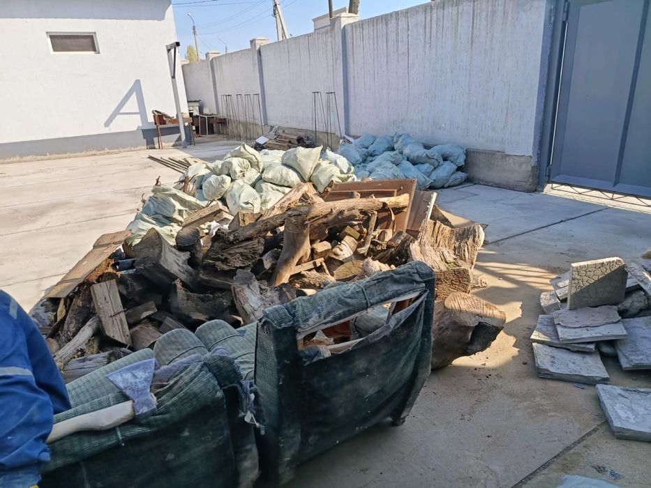 Вывоз мусор хлама ветки