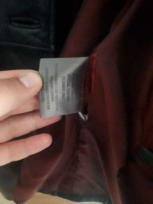 2 geci din piele naturala pentru femei, marimea M si L,Wilson Leather.