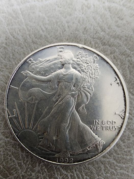 Монеты США серебра 1 доллар