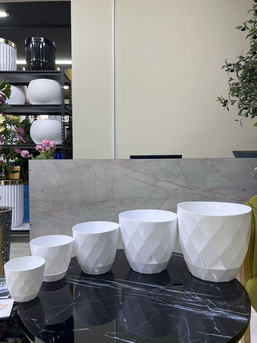 100+ турдаги гул туваклар Тўғридан-тўғри заводдан,