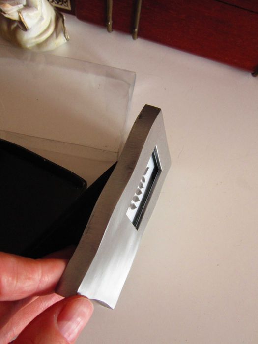 cadou rar miniatura botanic metal masiv inoxidabil tablou Germany'90