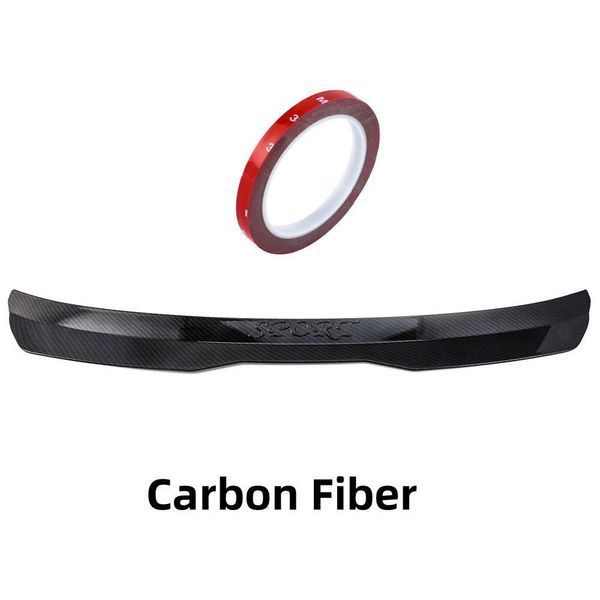 Спойлер CARBON задна универсална ABS добавка, заден спойлер за тавана
