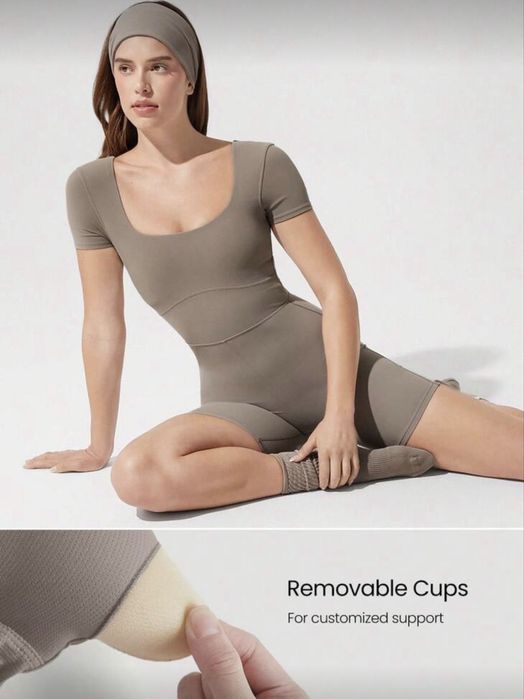 Спортен къс гащеризон