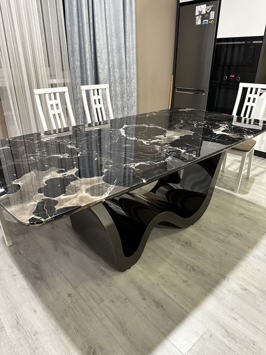 Стол мраморный 200х90