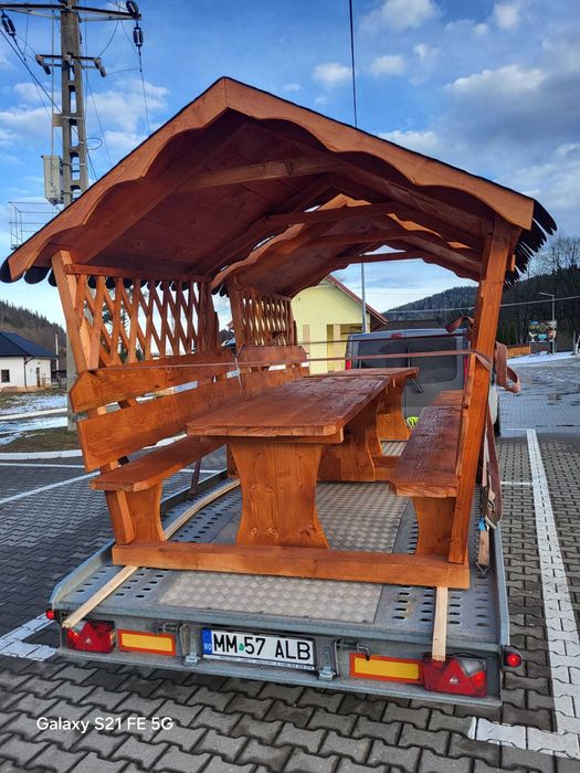 Foisor lemn masiv rustic