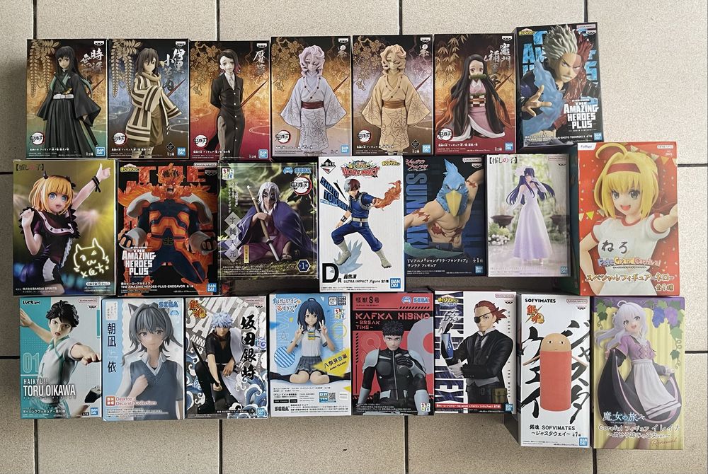 Оригинални японски аниме фигурки