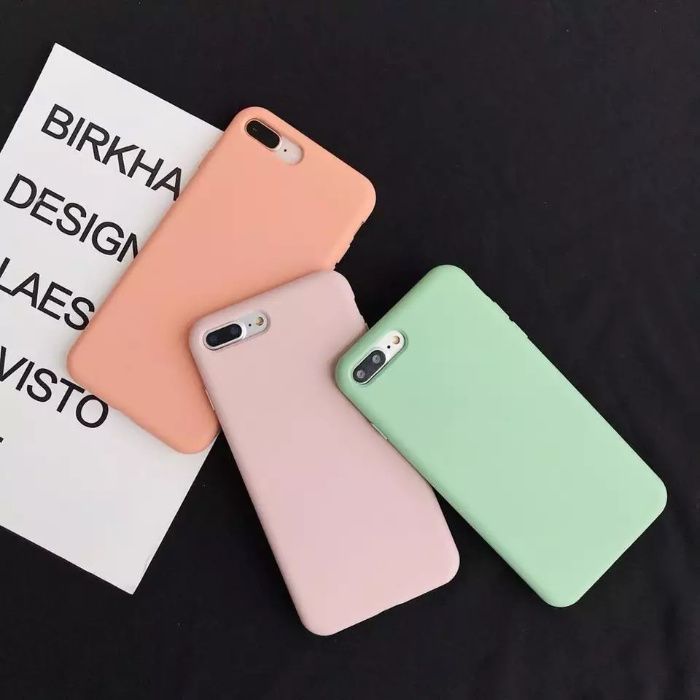 Husa antisoc cu microfibra pt. iPhone SE 2020 / 7 / 8