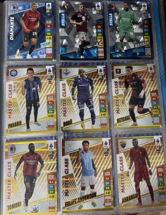 Panini Adrenalyn XL 2023-24 Serie A Album + 390 Cartonașe
