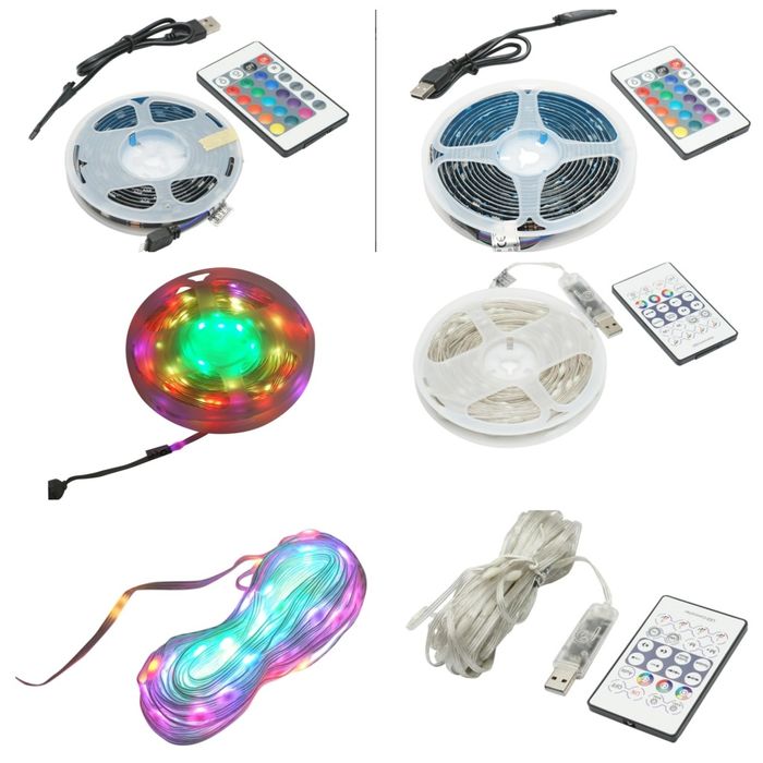 Banda Led TV Banda Led USB RGB Banda Led 5V Banda Led Bluetooth RGB