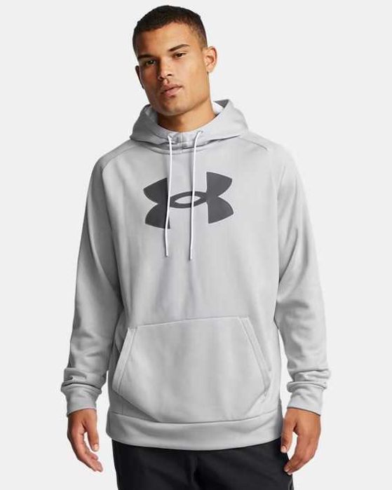 НОВ оригинален сив суичър фланела UNDER ARMOUR размер L от САЩ