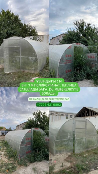 Теплицы поликорбанат