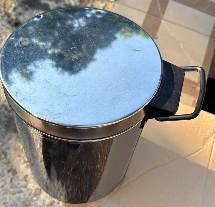 Stoc 50 buc / 60 lei buc; Cos de gunoi din inox SH – cu pedala / fara capac – diferite dimensiuni