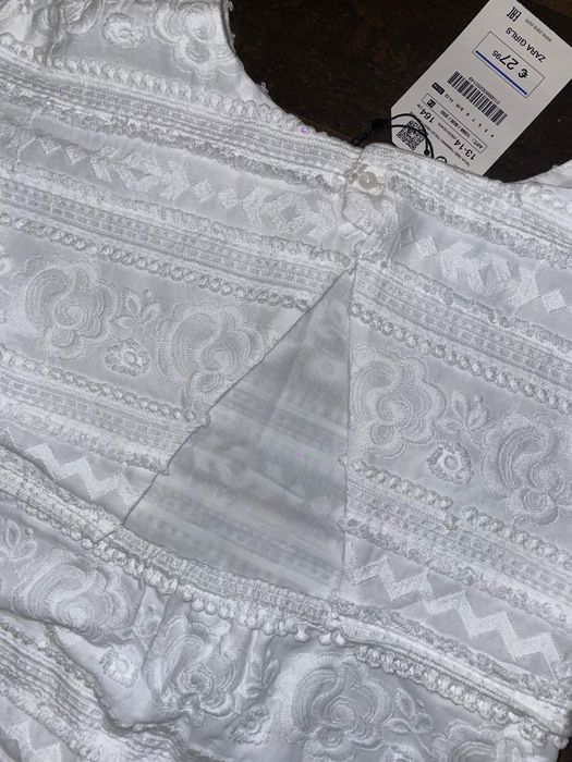 rochie căptușită ocazie  fetite ZARA 13-14 ani 164cm