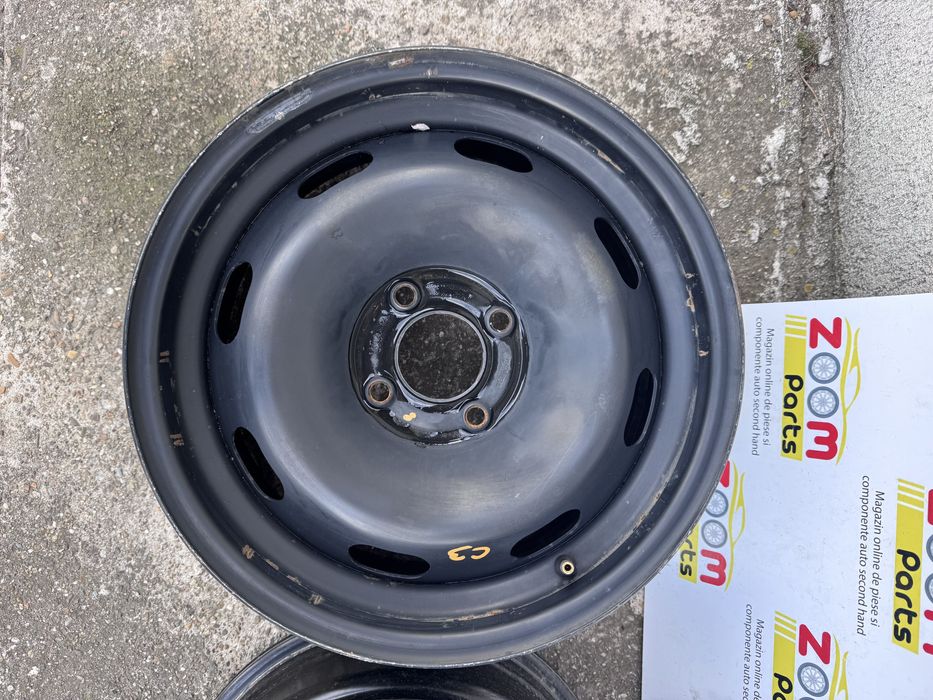 3 jante otel tabla originale 4X108 Citroen C3  C-Elysee Peugeot 208 301