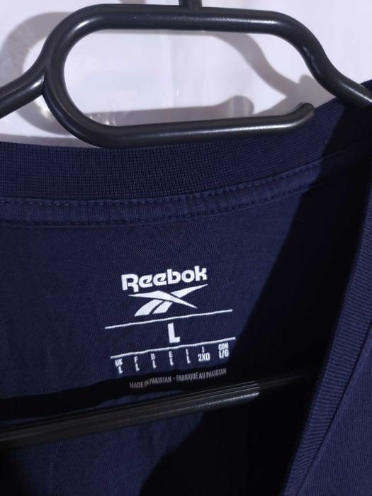 Reebok Памучна Тениска/Мъжка L
