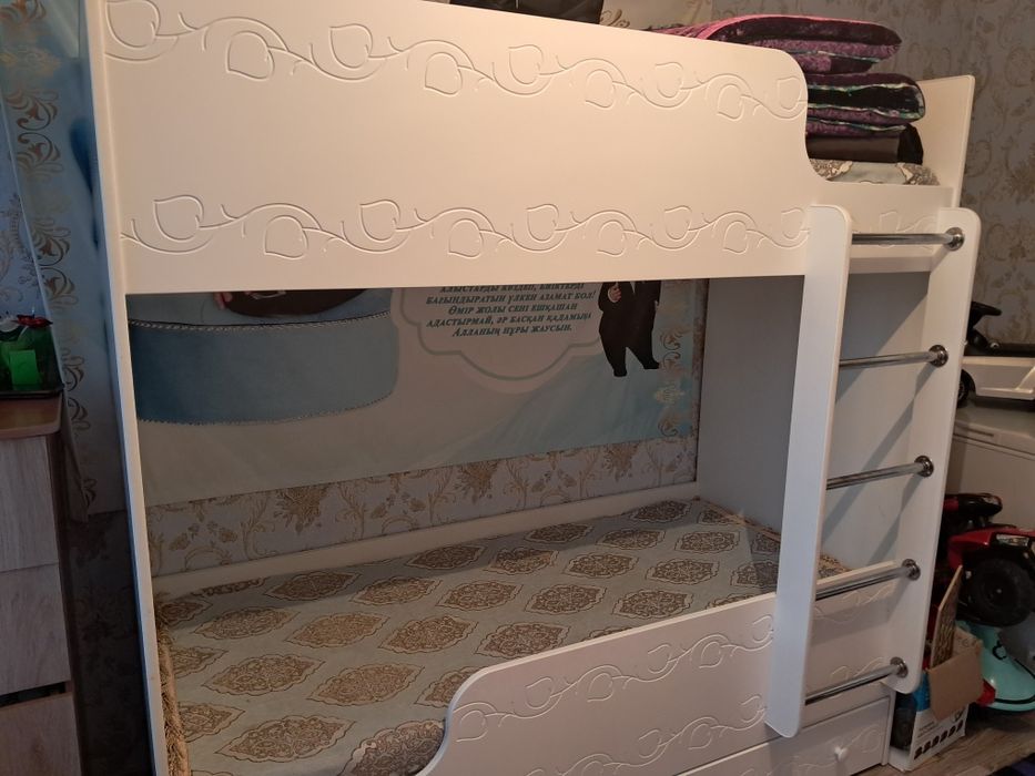 Детский двухместный кровать