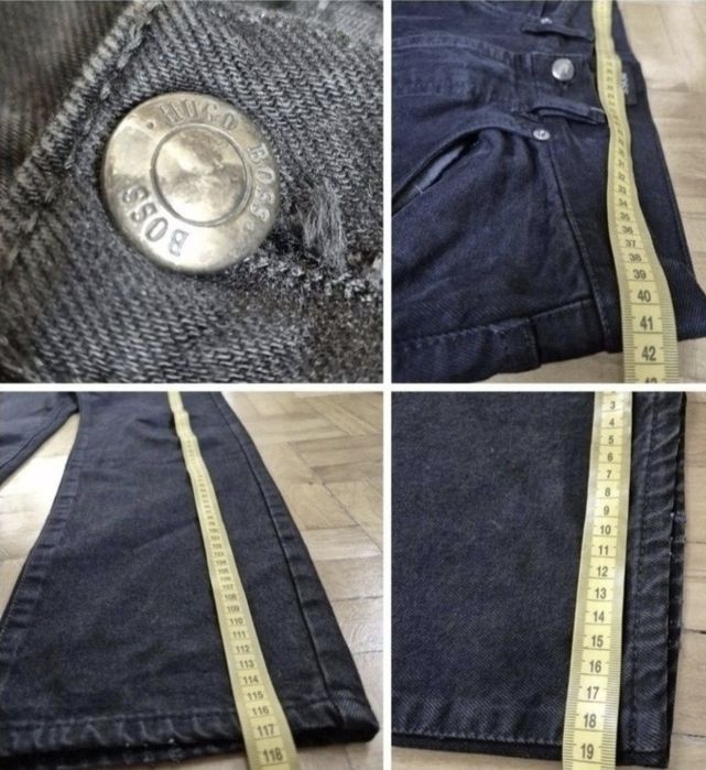 Blugi Hugo Boss, Bărbați, Model Montana, W32 L34, Made in Italy
