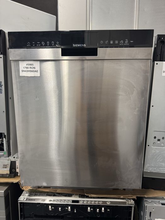 Mașină de spălat vase semi- încorporabilă Siemens SN43HS60AE