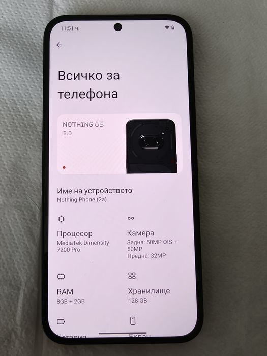 Nothing phone (2a) Перфектен
