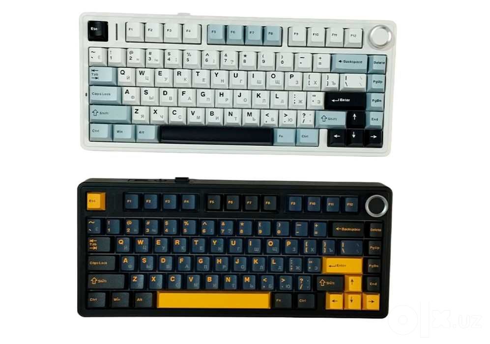 Механическая беспроводная клавиатура Aula F75 RU/EN оригинал