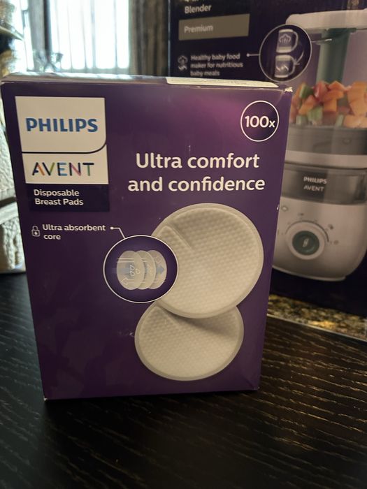 Помпа за кърма Philips avent и подплънки