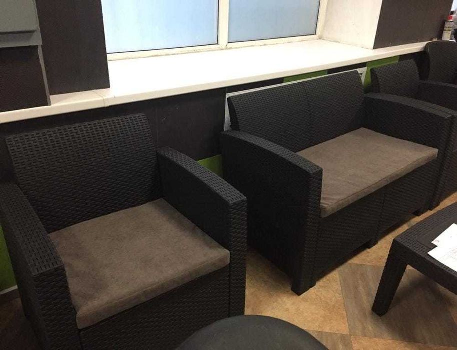 Мебель садовая полиротанг