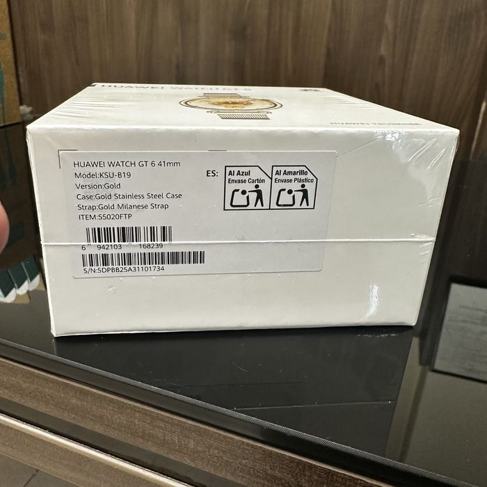 Нов! 2г. Гаранция Huawei Watch GT 6 41mm (KSU-B19) - Gold Milanese