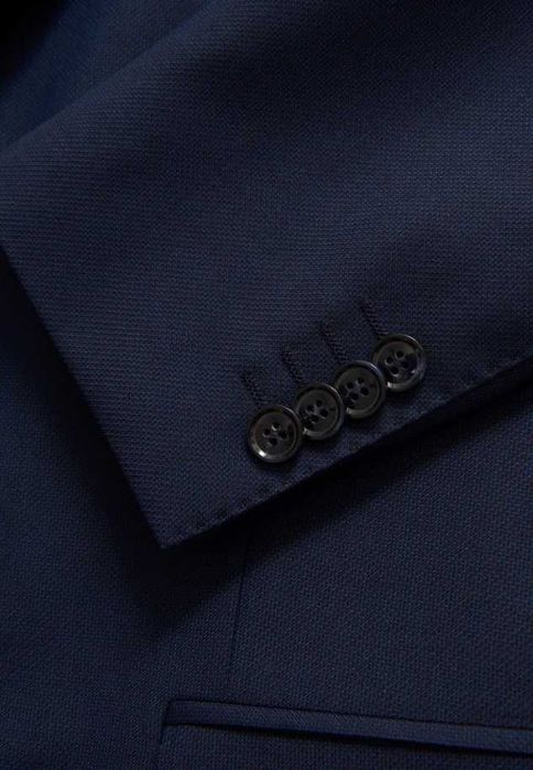 Sacou slim premium Strellson 50 L lama super 110's