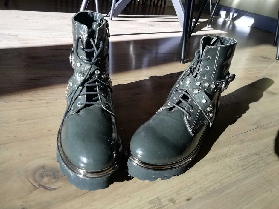 5 чифта боти от ест. и изкуствена кожа