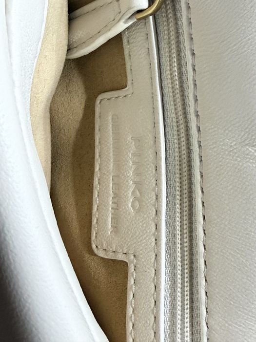 Чанта Pinko естествена кожа