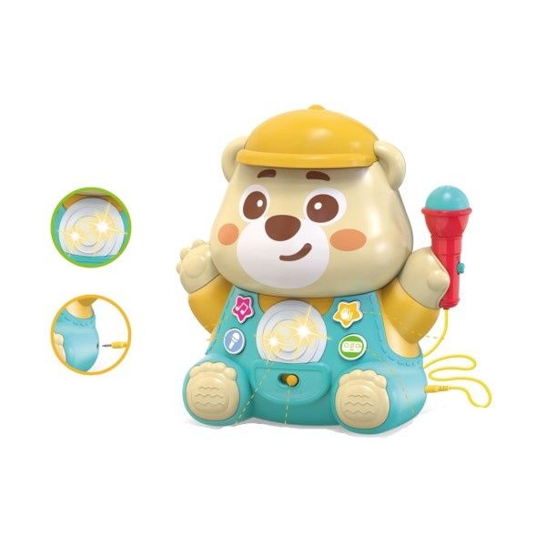 Мече с микрофон - звукови и светлинни ефекти за най- малките