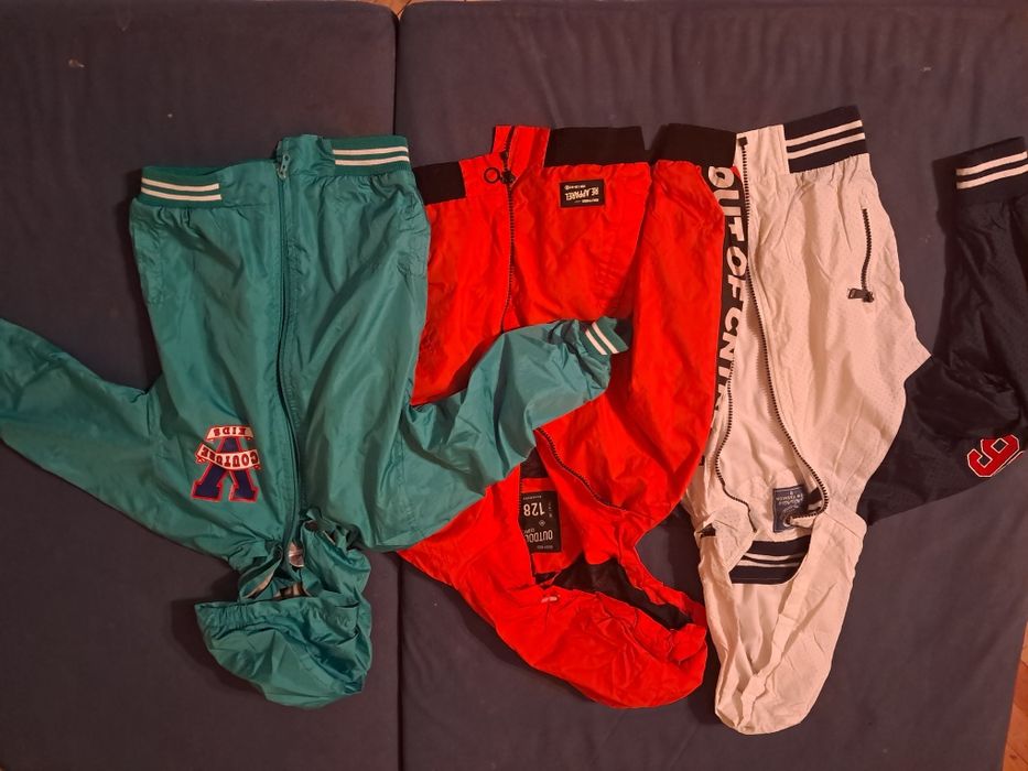 3 тънки якета 122-128 - общо 5€