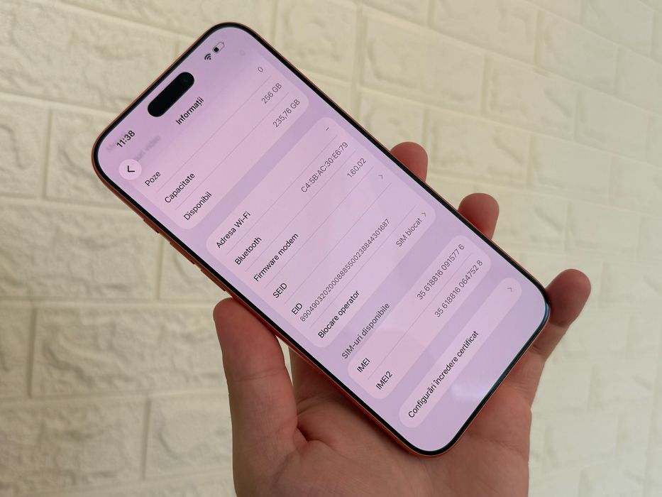 iPhone 17 Pro Max 256gb CODAT REȚEA