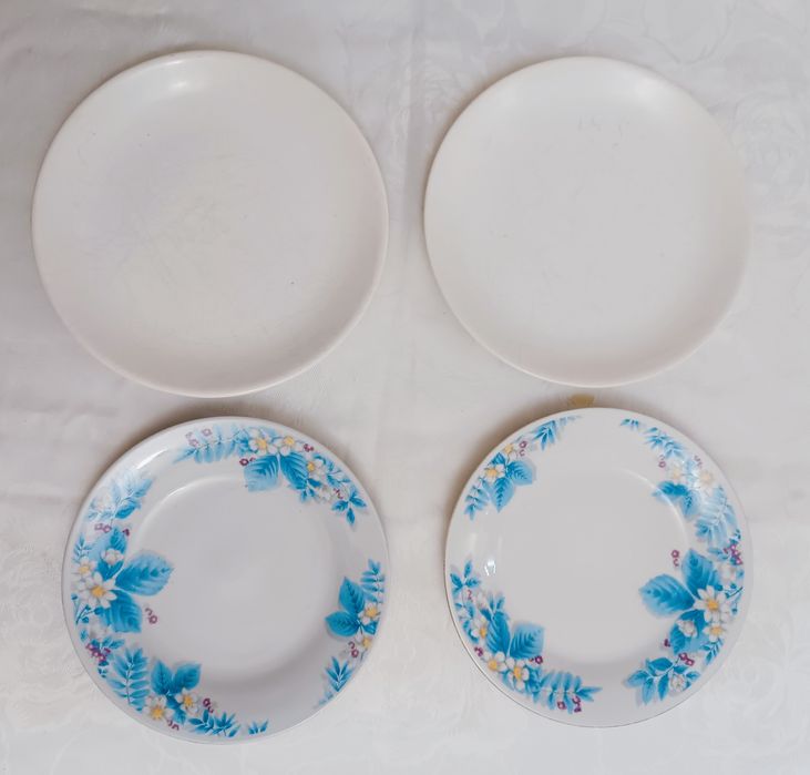 Тарелки, блюдца, салатницы