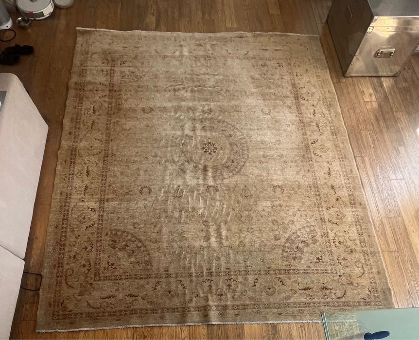 Ковер, шерсть + шелк