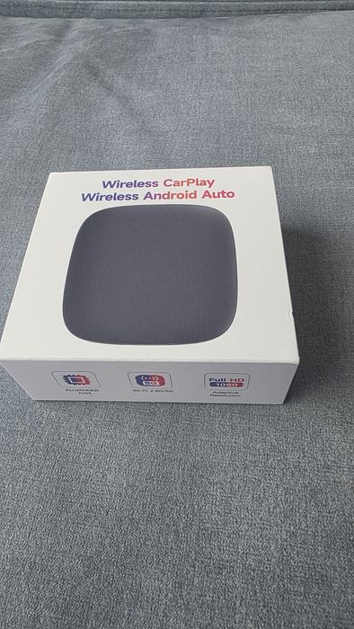 Микро безжичен адаптер за CarPlay & Android Auto 2025