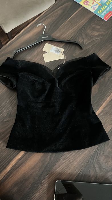 12storeez бархатный топ