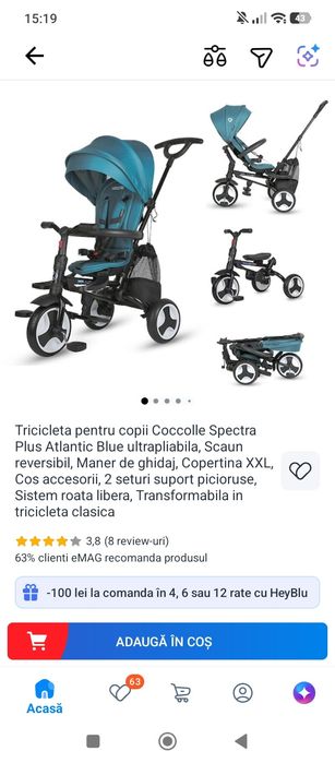 Tricicleta coccolle spectra