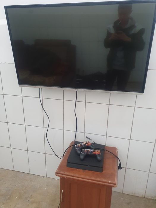 2 комплект пс 4 4 жёстика 2 телевизора