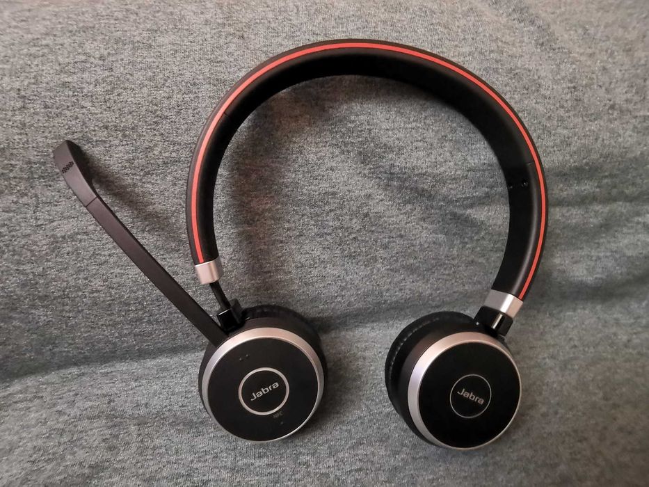 Jabra Evolve 65 casti Hsc018w Stereo Wireless Bluetooth fara accesorii