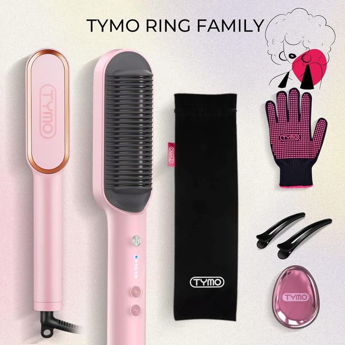 выпрямитель для волос TYMO Ring Hair Straightener Brush