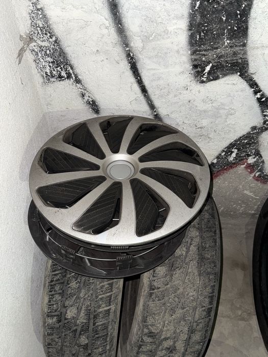 Стоманени джанти с гуми – 15 цола, 5x100