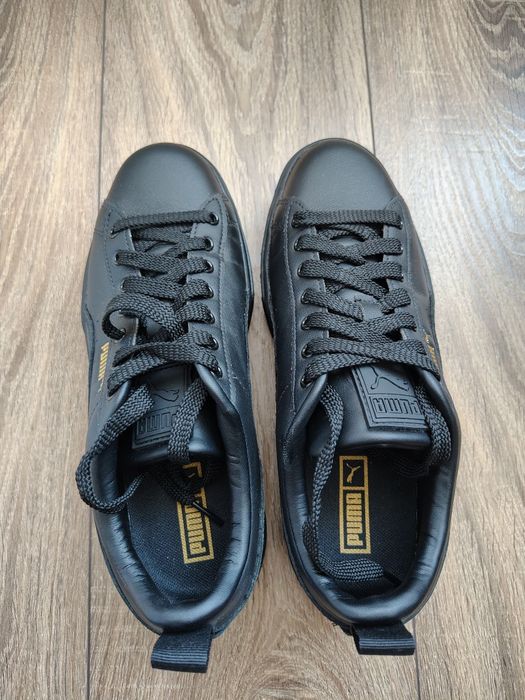 Маратонки Puma от естествена кожа