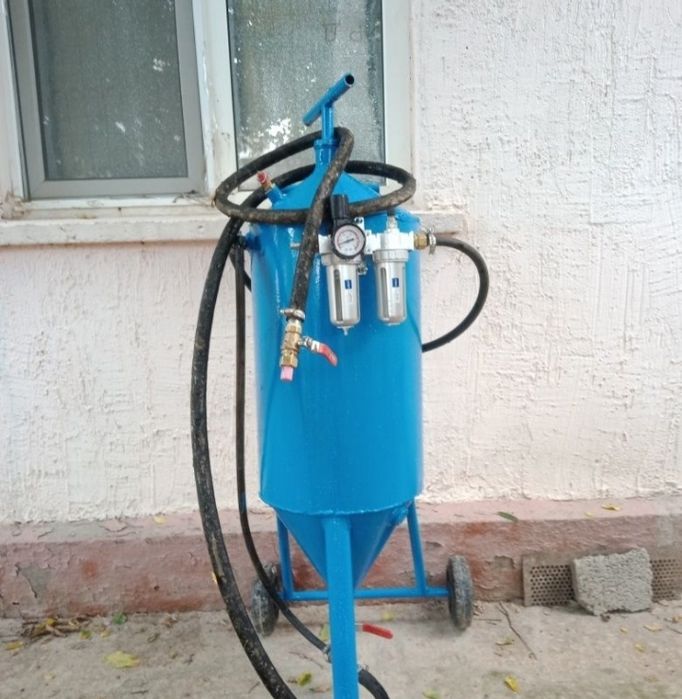 Пескоструй аппарат с конусом для..