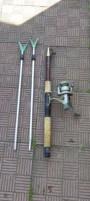 Undiță de pescuit cu mulinetă