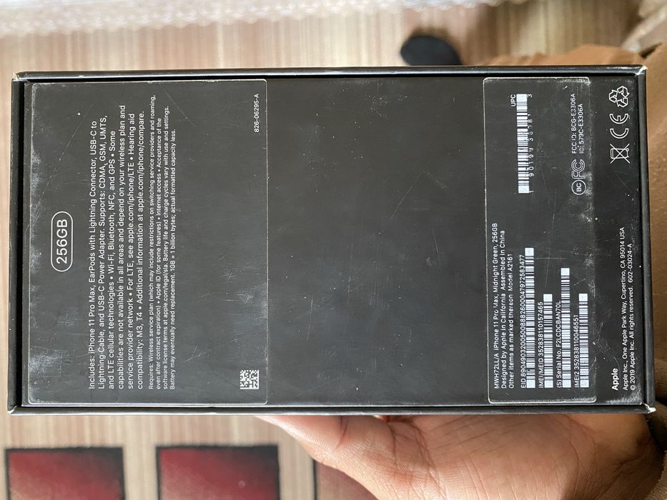 Iphone 11 pro max 256