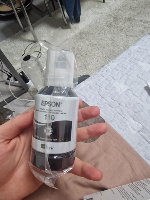 Cerneala originala EPSON 110 EcoTank C13T03P14A, negru(black) Cartus