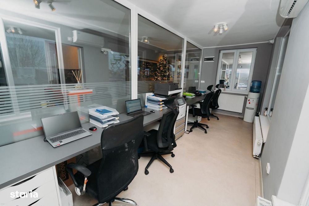 Spatiu comercial si depozit la DN, PLAZA M , Cristesti / sediu firma