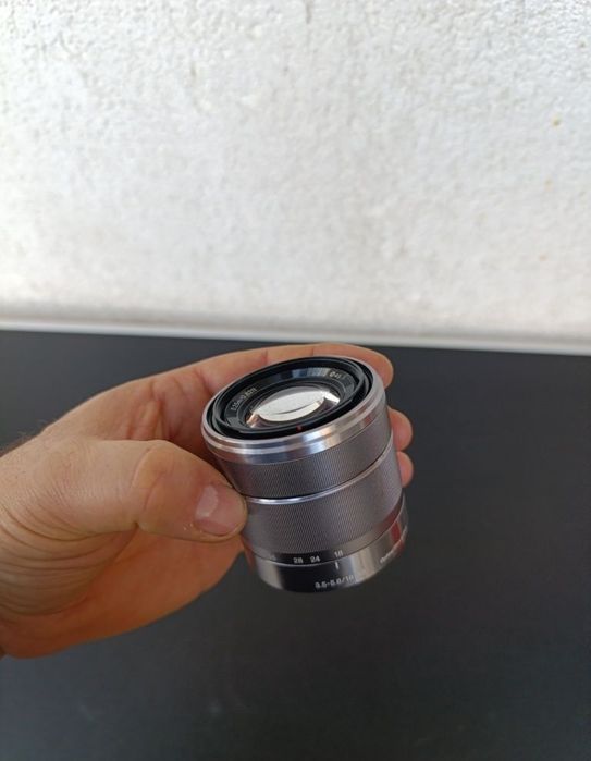 jucarie copii obiectiv foto compact sony 18 - 55 mm zoom